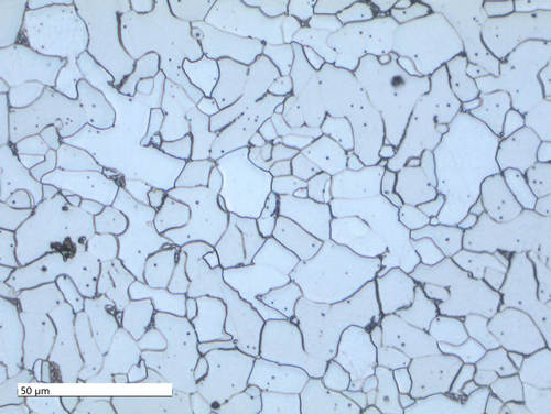 Metallic grain structures