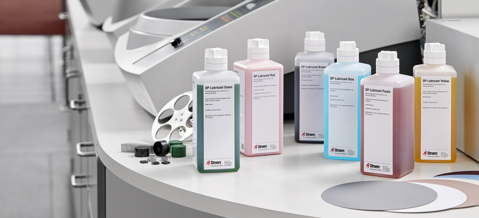 ダイヤモンド琢磨用のDP-ルーブリカント | Struers.com Struers DP-Suspension 懸濁液3本セット 各500ml